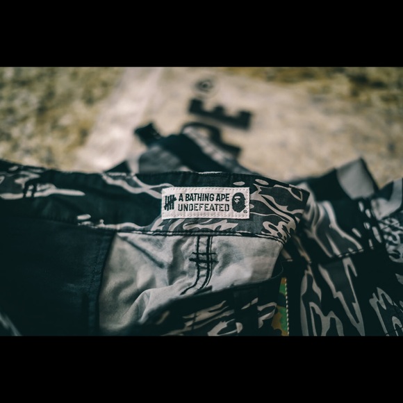 Bape X Undefeated Cargo Pants 2018 size 36 - Picture 4 of 6
